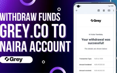 How to Withdraw Money from Grey to Nigerian Banks